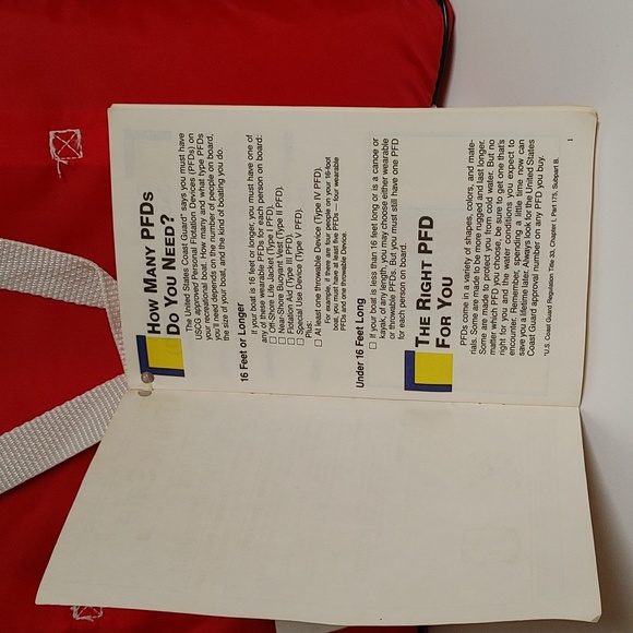 NWTs PFD Personal Flotation Device Type IV PFD - Picture 7 of 17